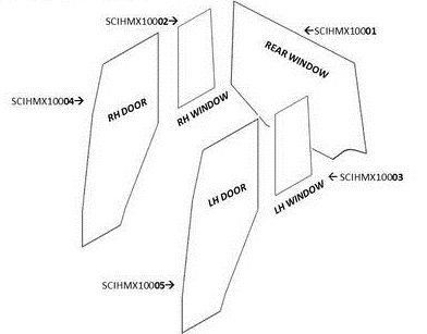 UCA95046   Window and Door Seal Kit